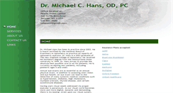 Desktop Screenshot of drmichaelhans.com
